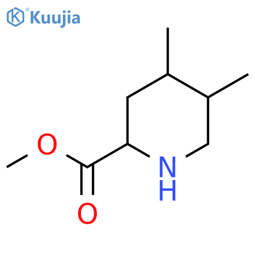 Methyl 4,5-dimethylpiperidine-2-carboxylate structure