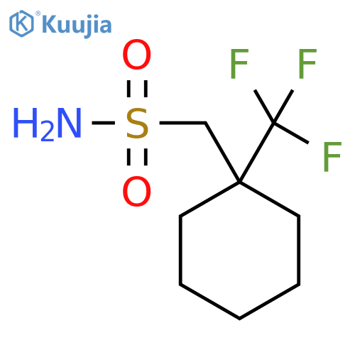 1-(trifluoromethyl)cyclohexylmethanesulfonamide structure