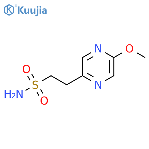 2-(5-Methoxypyrazin-2-yl)ethane-1-sulfonamide structure