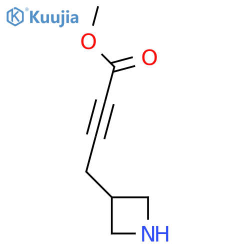Methyl 4-(azetidin-3-yl)but-2-ynoate structure