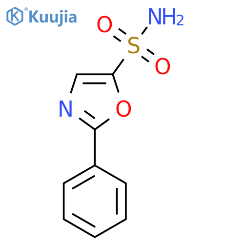 2-Phenyl-1,3-oxazole-5-sulfonamide structure