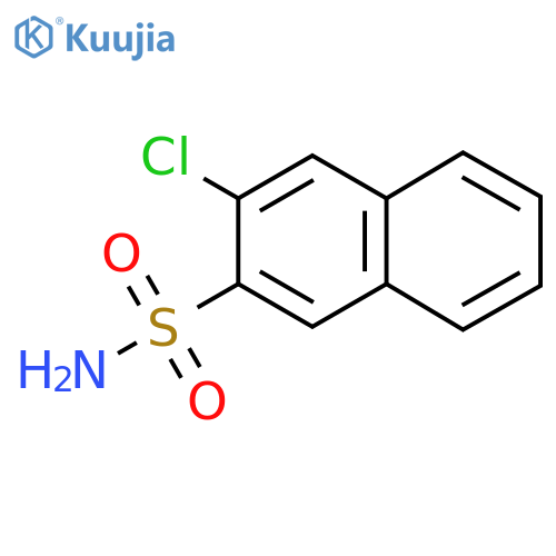 3-Chloronaphthalene-2-sulfonamide structure