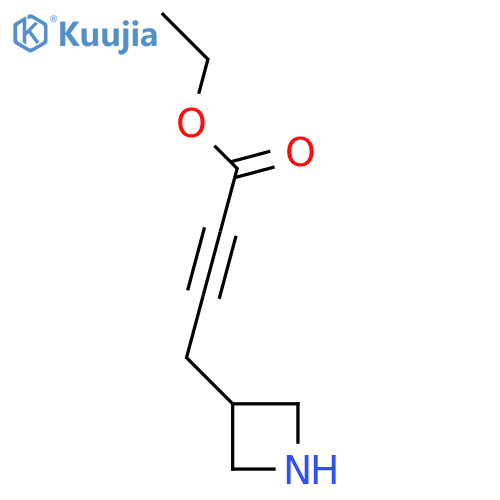 Ethyl 4-(azetidin-3-yl)but-2-ynoate structure