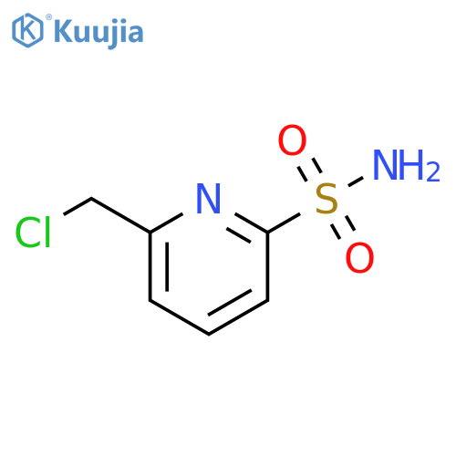 6-(Chloromethyl)-2-pyridinesulfonamide structure
