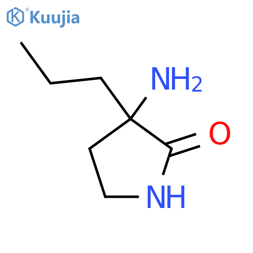 3-Amino-3-propylpyrrolidin-2-one structure