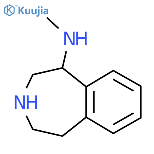 N-methyl-2,3,4,5-tetrahydro-1H-3-benzazepin-1-amine structure