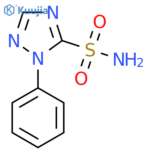 1-phenyl-1H-1,2,4-triazole-5-sulfonamide structure