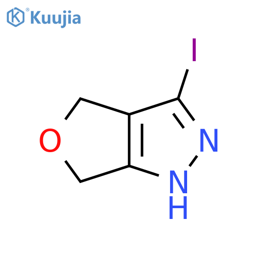 3-iodo-1H,4H,6H-furo3,4-cpyrazole structure
