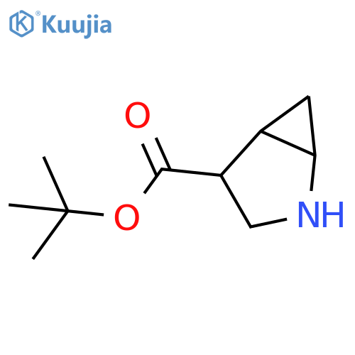tert-butyl 2-azabicyclo3.1.0hexane-4-carboxylate structure