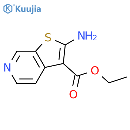ethyl 2-aminothieno2,3-cpyridine-3-carboxylate structure