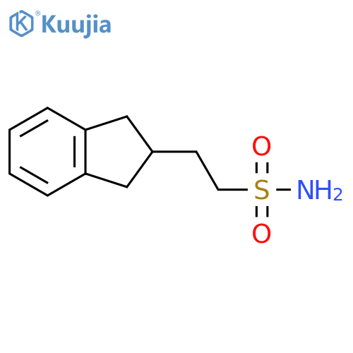 2-(2,3-dihydro-1H-inden-2-yl)ethane-1-sulfonamide structure