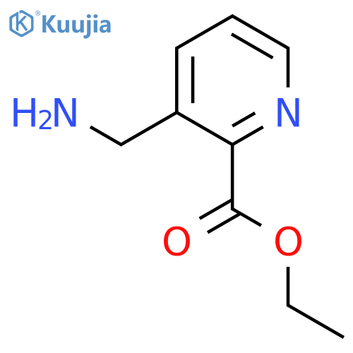 ethyl 3-(aminomethyl)pyridine-2-carboxylate structure