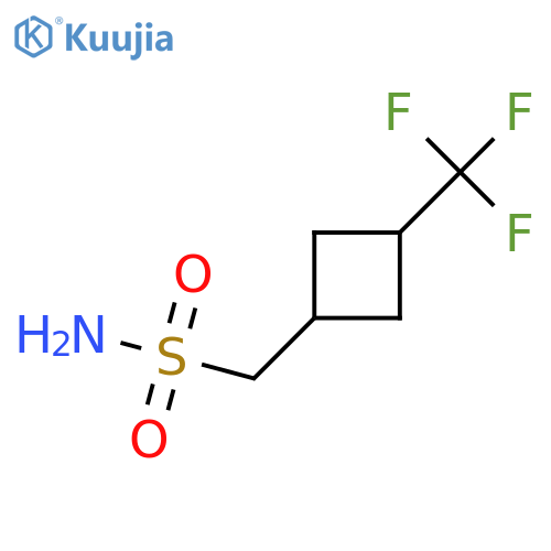 3-(trifluoromethyl)cyclobutylmethanesulfonamide structure