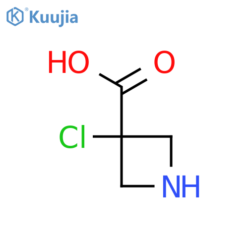 3-Chloroazetidine-3-carboxylic acid structure
