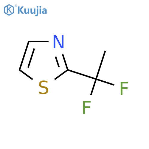 2-(1,1-Difluoroethyl)-1,3-thiazole structure