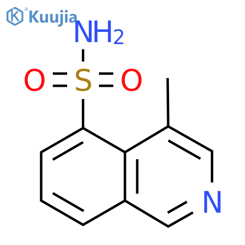 4-Methylisoquinoline-5-sulfonamide structure
