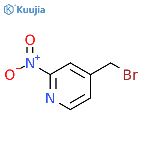 4-(bromomethyl)-2-nitropyridine structure