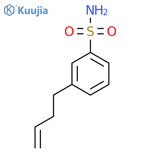 3-(But-3-en-1-yl)benzene-1-sulfonamide structure