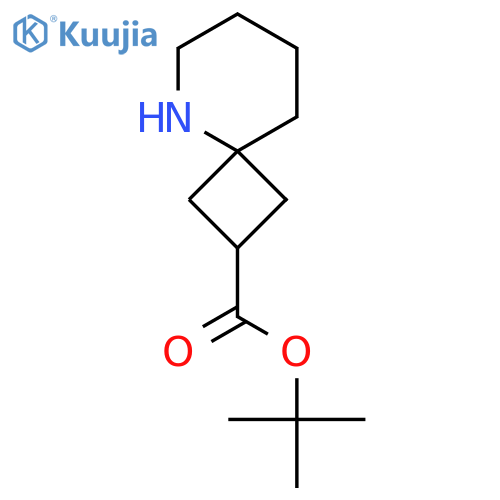 tert-butyl (2r,4s)-5-azaspiro3.5nonane-2-carboxylate structure