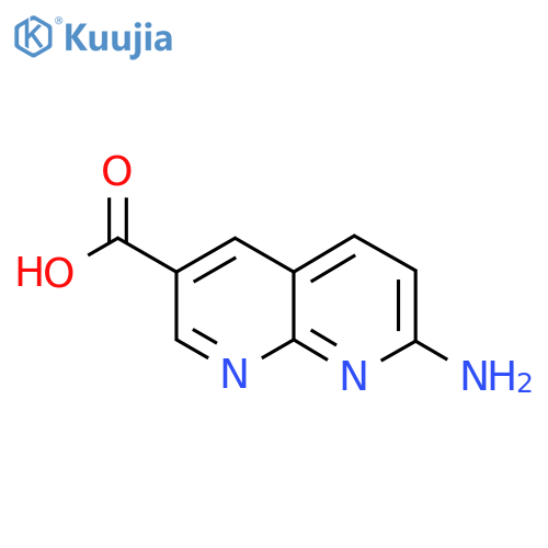 7-Amino-1,8-naphthyridine-3-carboxylic acid structure