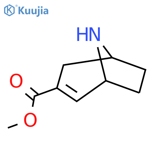 methyl 8-azabicyclo3.2.1oct-2-ene-3-carboxylate structure