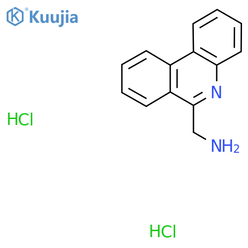 1-(phenanthridin-6-yl)methanamine dihydrochloride structure