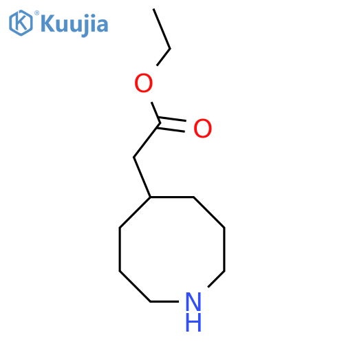 Ethyl 2-(azocan-5-yl)acetate structure