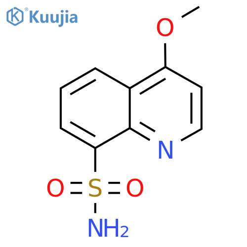 4-Methoxyquinoline-8-sulfonamide structure