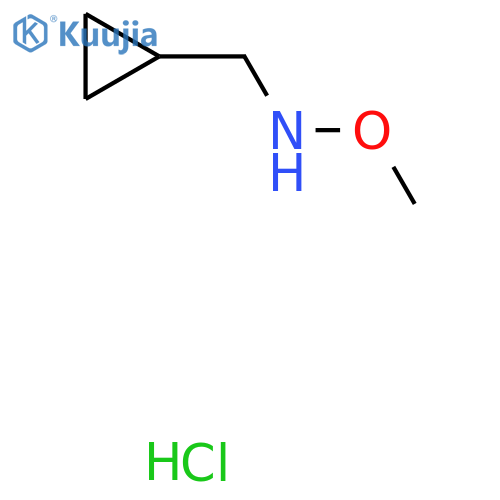 (cyclopropylmethyl)(methoxy)amine hydrochloride structure