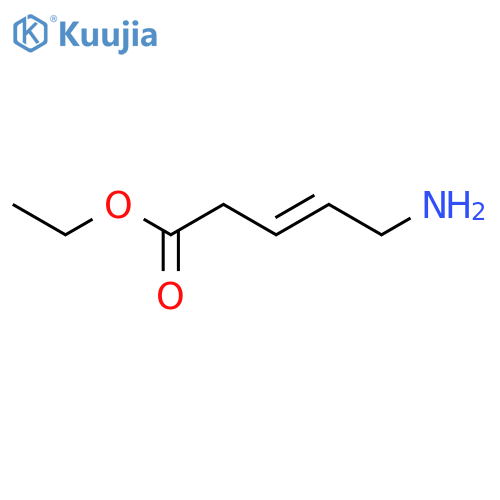 Ethyl 5-aminopent-3-enoate structure