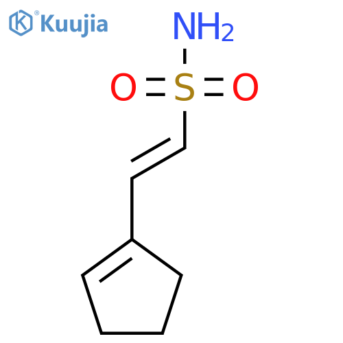 2-(Cyclopent-1-en-1-yl)ethene-1-sulfonamide structure
