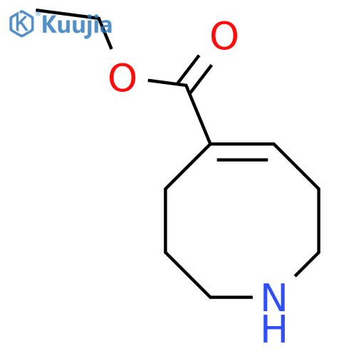 ethyl (4E)-1,2,3,6,7,8-hexahydroazocine-5-carboxylate structure