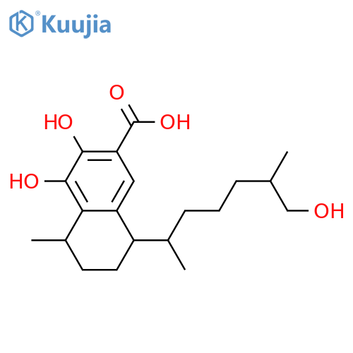 7,8,16-Trihydroxy-19-serrulatanoic acid; (1R,4S,11S,15R)-form structure