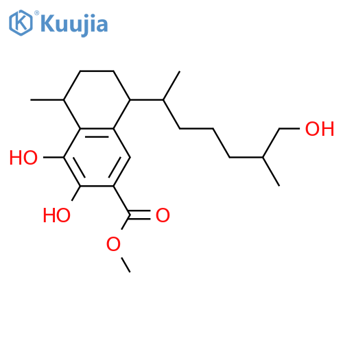 7,8,16-Trihydroxy-19-serrulatanoic acid; (1R,4S,11S,15S)-form, Me ester structure