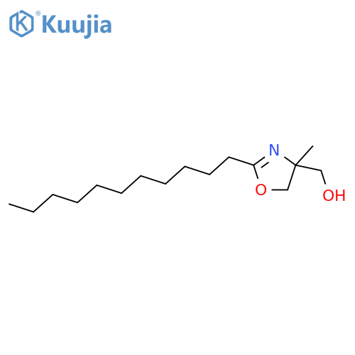 4-Oxazolemethanol,4,5-dihydro-4-methyl-2-undecyl- structure
