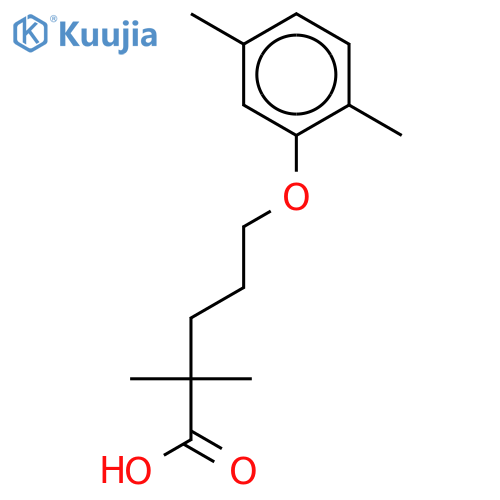 Gemfibrozil structure