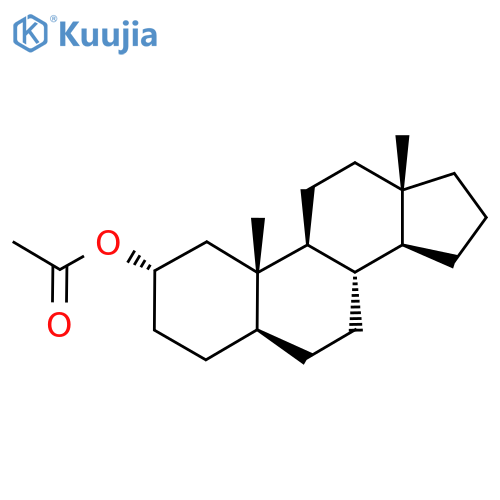 [(2S,5S,8S,9S,10S,13S,14S)-10,13-Dimethyl-2,3,4,5,6,7,8,9,11,12,14,15,16,17-tetradecahydro-1H-cyclopenta[a]phenanthren-2-yl] acetate structure