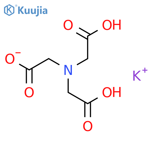 Glycine,N,N-bis(carboxymethyl)-, potassium salt (1:?) structure