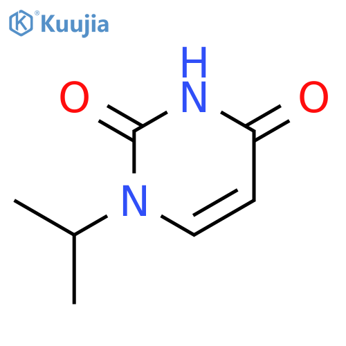 2,4(1H,3H)-Pyrimidinedione, 1-(1-methylethyl)- structure