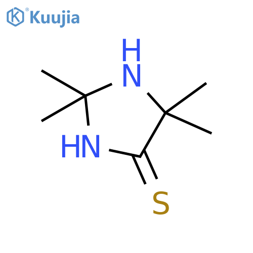 2,2,5,5-Tetramethylimidazolidine-4-thione structure