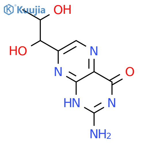 4(1H)-Pteridinone,2-amino-7-(1,2-dihydroxypropyl)- (9CI) structure
