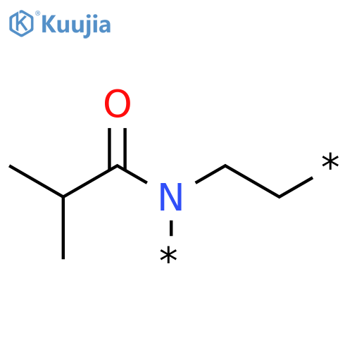 Poly[[(2-methyl-1-oxopropyl)imino]-1,2-ethanediyl] structure