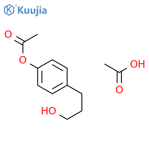 4-(3-Acetoxypropyl)phenyl Acetate structure