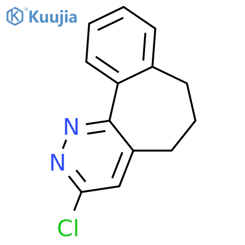 5-chloro-3,4-diazatricyclo[9.4.0.02,?]pentadeca-1(15),2(7),3,5,11,13-hexaene structure