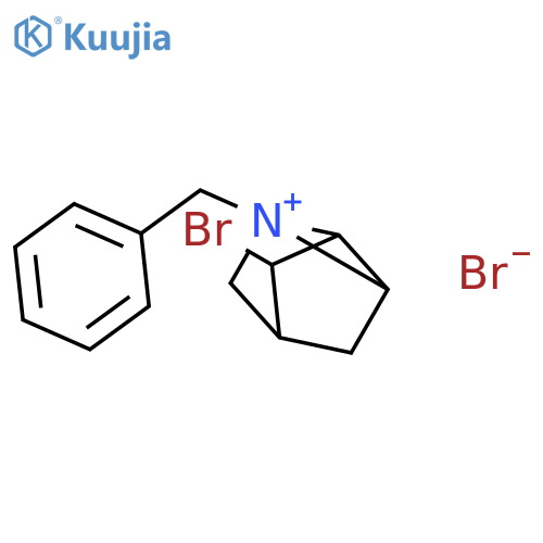 1-Benzyl-3-bromo-1-azoniatricyclo2.2.1.0~2,6~heptane bromide structure