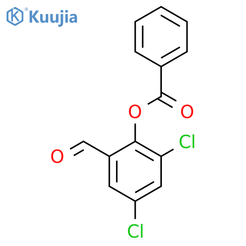 2,4-Dichloro-6-Formylphenyl Benzoate structure
