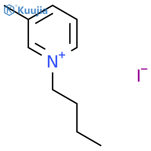 1-butyl-3-methylpyridinium Iodide structure