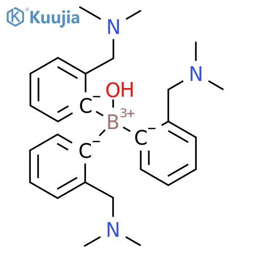 Boron, aquatris[2-[(dimethylamino)methyl]phenyl]-, (T-4)- structure