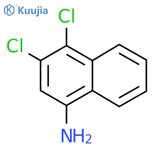 3,4-Dichloronaphthalen-1-amine structure