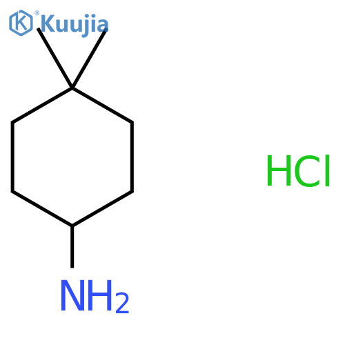 4,4-Dimethylcyclohexanamine hydrochloride structure